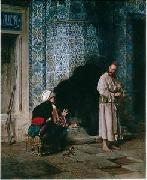 unknow artist, Arab or Arabic people and life. Orientalism oil paintings 27
